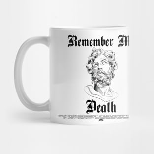 REMEMBER ME DEATH WHITE Mug